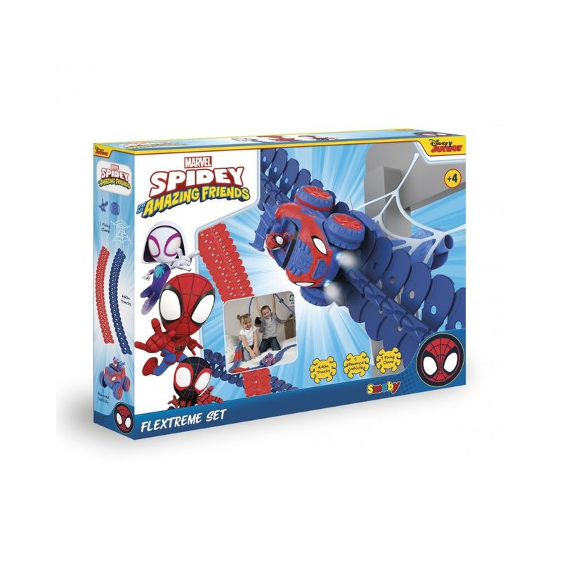 SPIDEY FLEXTREME SET (4,4 M DI PISTA 184 EAN 3032161809182 INGROSSO PERSONAGGI SUPEREROI MARVEL