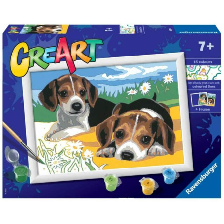 CREART D - CUCCIOLI JACK RASSEL EAN 4005556289394 INGROSSO GIOCHI CREATIVI