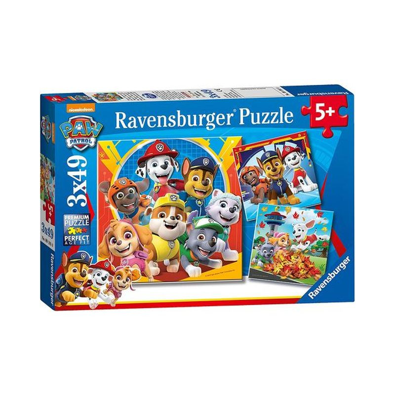 PUZZLE PZ.3X49 PAW PATROL 05048 EAN 4005556050482 INGROSSO PUZZLE CLASSICI