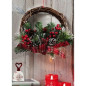 GHIRLANDA NAT C/NASTRO DIAM33XH13 EAN 8021785515321 INGROSSO OGGETTISTICA NATALIZIA