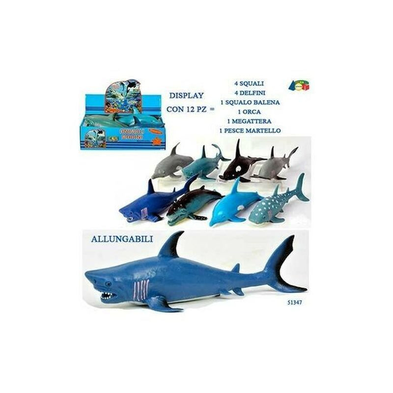 PESCE OCEANICO ALLUNGABILE ASS. EAN 8057438029440 INGROSSO GIOCHI DA EDICOLA