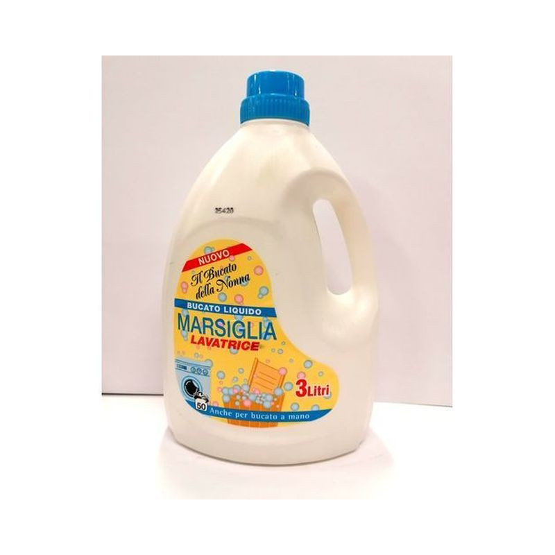 DETERSIVO LAVATRICE 3000ML MARSIGLIA (4) EAN 8007930087257 INGROSSO DETERSIVI