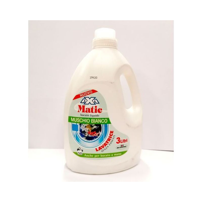 DETERSIVO LAVAT. 3LT. MUSCHIO BIANCO (4) EAN 8007930024719 INGROSSO DETERSIVI