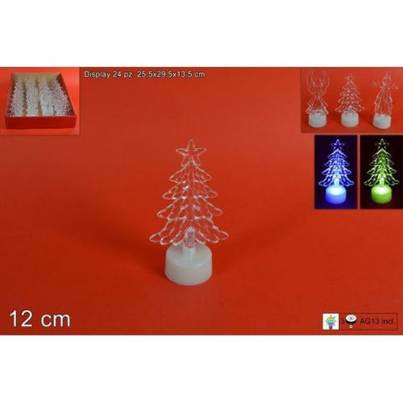 DECORAZIONE ACRILICO CON LUCE ASS EAN 8033113547089 INGROSSO OGGETTISTICA NATALIZIA
