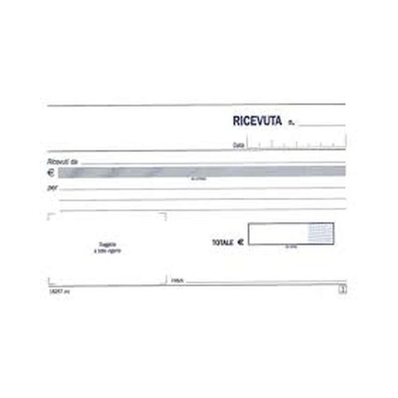 RICEVUTA GENERICA 100X165MM 50X2FF BLOCC EAN 8027217916025 INGROSSO MODULI E SCHEDE