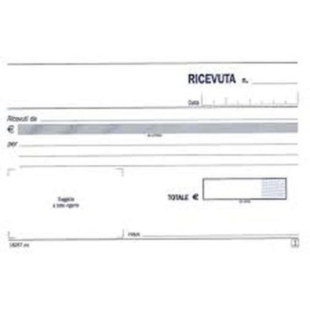 RICEVUTA GENERICA 100X165MM 50X2FF BLOCC EAN 8027217916025 INGROSSO MODULI E SCHEDE