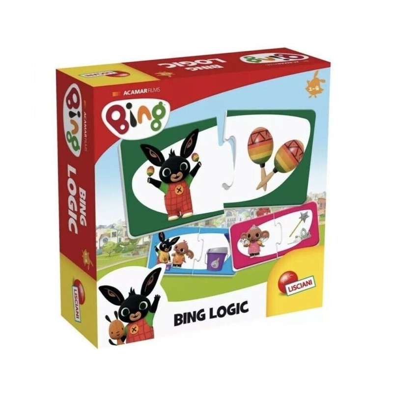 BING GAMES - BING LOGIC LISCIANI EAN 8008324074679 INGROSSO GIOCHI DI CARTE