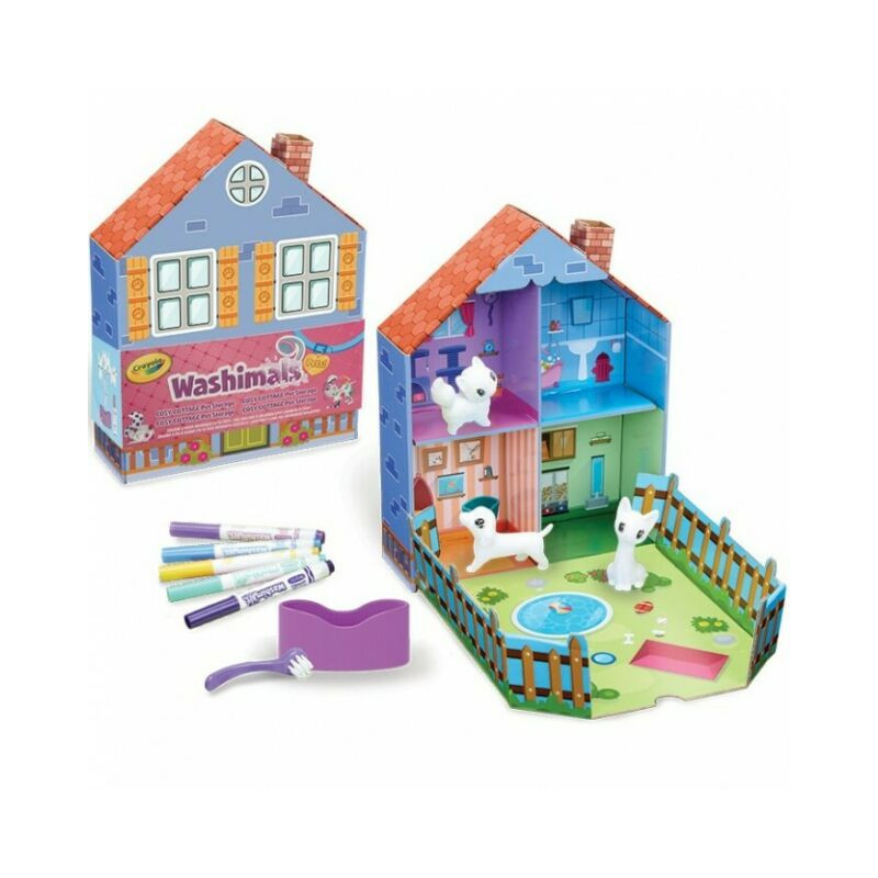 WASHIMALS - CASETTA DEI CUCCIOLI EAN 0071662073732 INGROSSO GIOCHI CREATIVI