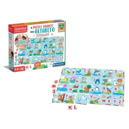 FLOOR PUZZLE ALFABETO EAN 8005125164370 INGROSSO GIOCHI SAPIENTINO