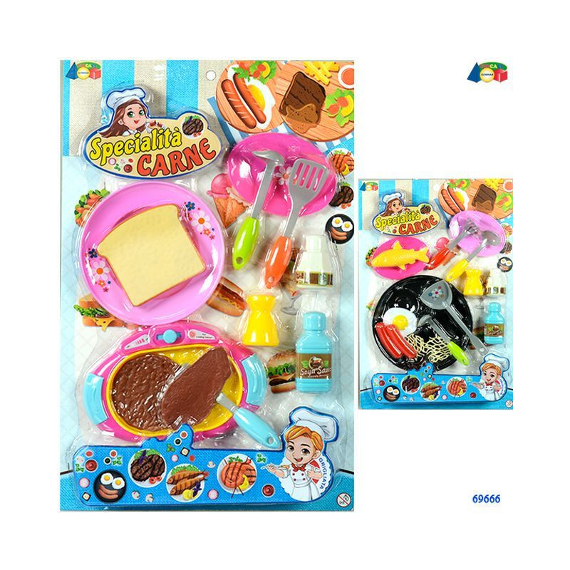 SET CUCINA SPECIALITA' CARNE ASS EAN 8034094800903 INGROSSO GIOCHI DI CUCINA ED ELETTRODOMESTICI