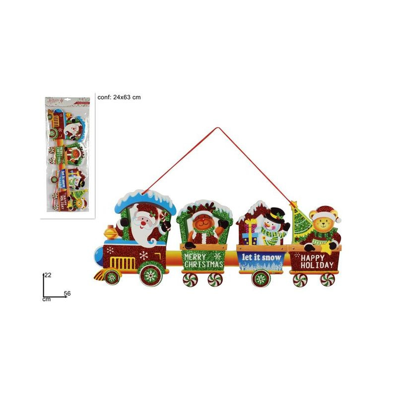 APPENDINO TRENO CARTONCINO 56 CM ART.HH6 EAN 8033113969300 INGROSSO APPENDINI NATALIZI APPENDINO TRENO CARTONCINO 56 CM ART.HH6 EAN 8033113969300 INGROSSO APPENDINI NATALIZI