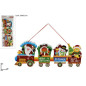 APPENDINO TRENO CARTONCINO 56 CM ART.HH6 EAN 8033113969300 INGROSSO APPENDINI NATALIZI APPENDINO TRENO CARTONCINO 56 CM ART.HH6 EAN 8033113969300 INGROSSO APPENDINI NATALIZI
