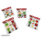 GEL STICKER C/PERS. NATALIZIO 4ASS EAN 8015361263836 INGROSSO VETROFANIE