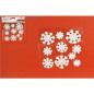 VETROFANIA FIOCCHI DI NEVE 20X24CM EAN 8033113471681 INGROSSO VETROFANIE