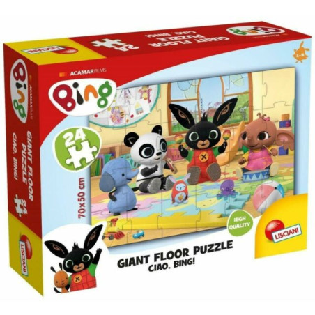 BING GIANT FLOOR 24 - HELLO. BING EAN 8008324074716 INGROSSO PUZZLE CLASSICI