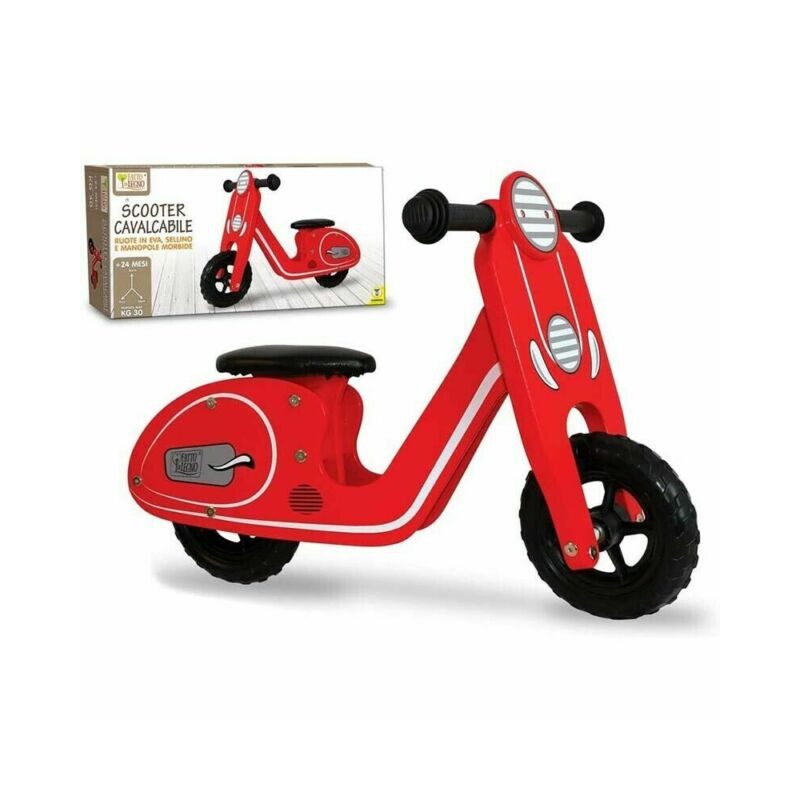 FATTO DI LEGNO - F. SCOOTER ROSSO EAN 8017967405955 INGROSSO PRIMIPASSI