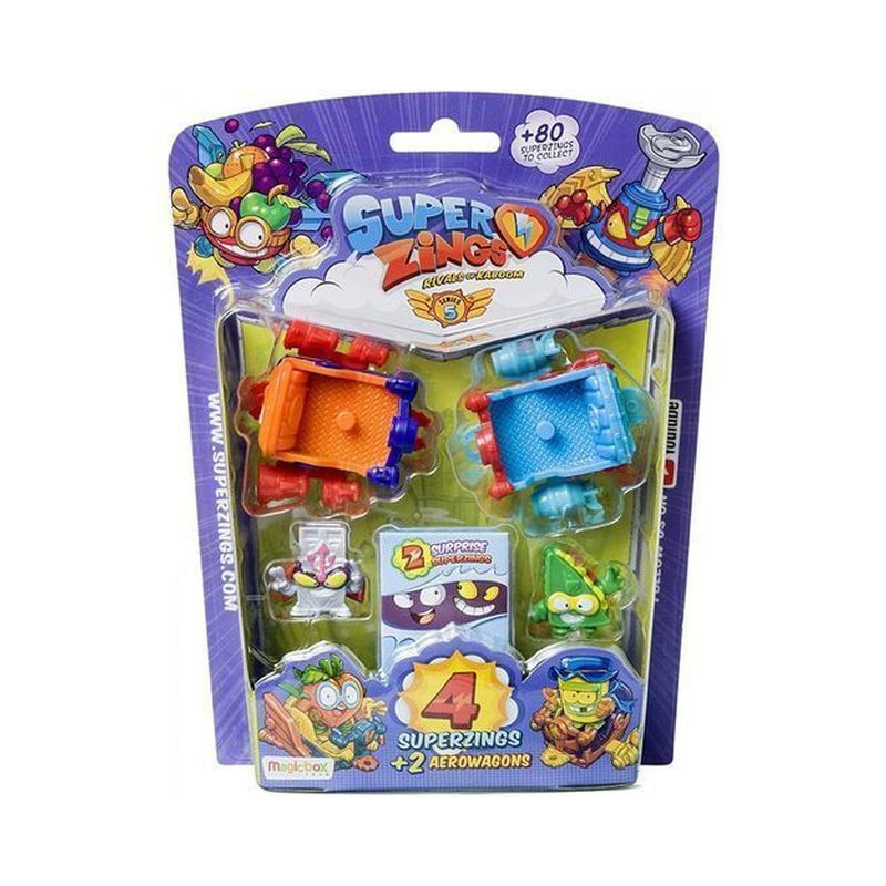 SUPERZINGS S - BLISTER AERO WAGON EAN 8431618011249 INGROSSO GIOCHI DA EDICOLA
