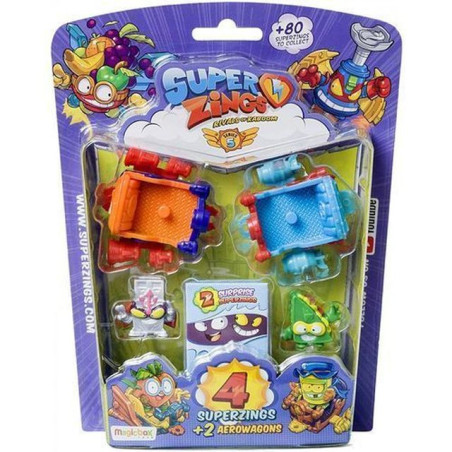 SUPERZINGS S - BLISTER AERO WAGON EAN 8431618011249 INGROSSO GIOCHI DA EDICOLA