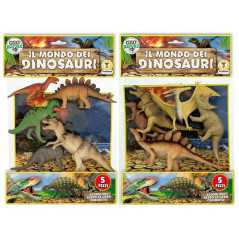 INGROSSO DINOSAURI RIGIDI 5PZ -