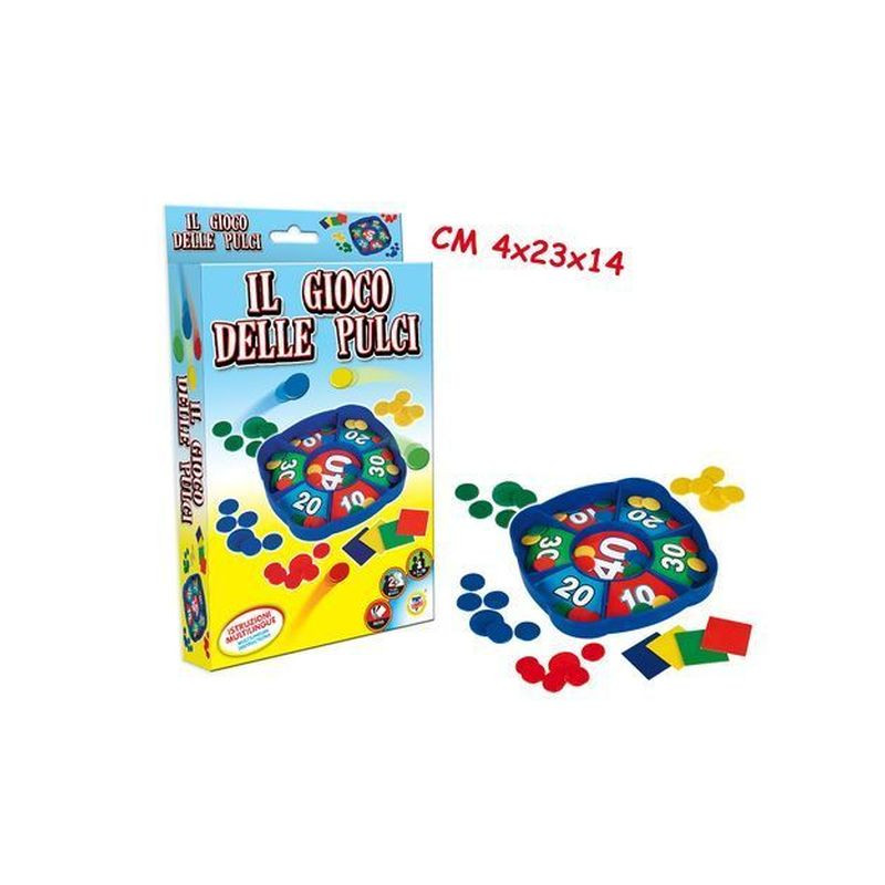 GIOCO DELLE PULCI VERSIONE TRAVEL EAN 8017967606727 INGROSSO GIOCHI DI SOCIETA