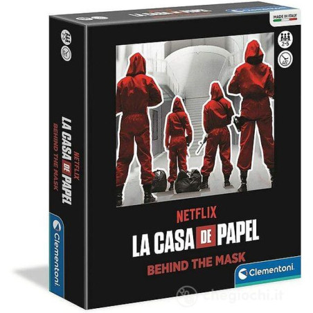 LA CASA DI CARTA - BEHIND THE MASK EAN 8005125166374 INGROSSO GIOCHI DI SOCIETA