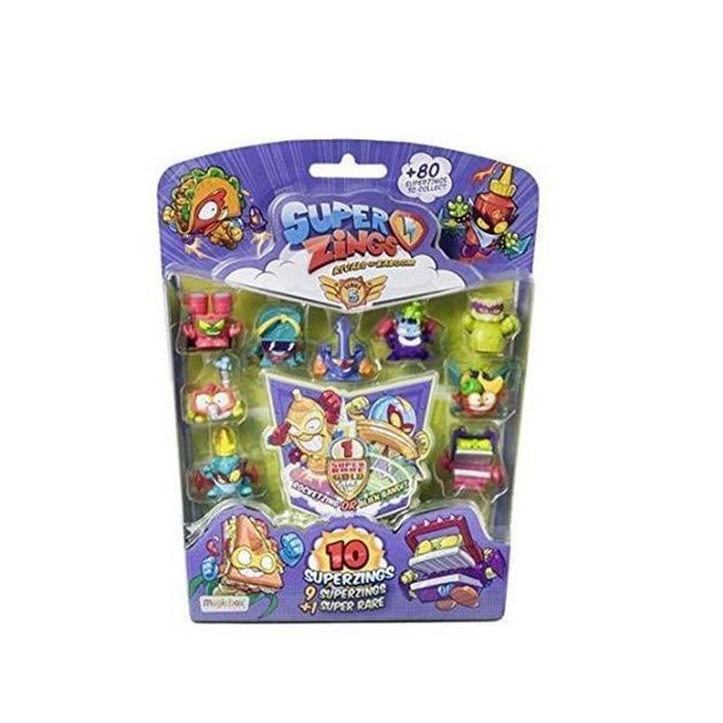 SUPERZINGS S - BLISTER 10 FIGURINE EAN 8431618011263 INGROSSO SET PERSONAGGI CARTOON