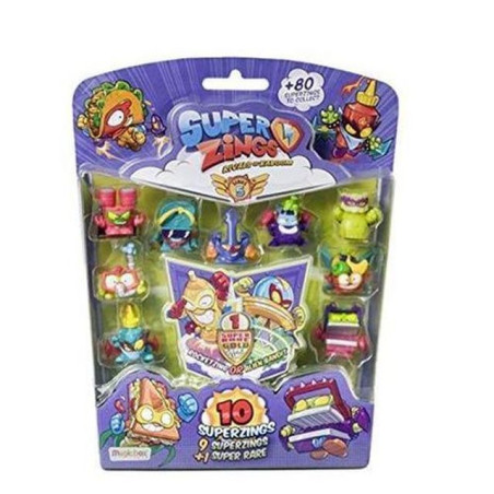 SUPERZINGS S - BLISTER 10 FIGURINE EAN 8431618011263 INGROSSO SET PERSONAGGI CARTOON
