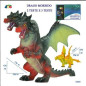 DRAGO MORBIDO 3 TESTE /2 TESTE ASS EAN 8034094800477 INGROSSO ANIMALI GIOCATTOLO