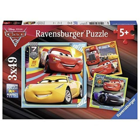 PUZZLE PZ.3X49 CARS 3 RAVENSBURGER EAN 4005556080151 INGROSSO PUZZLE CLASSICI