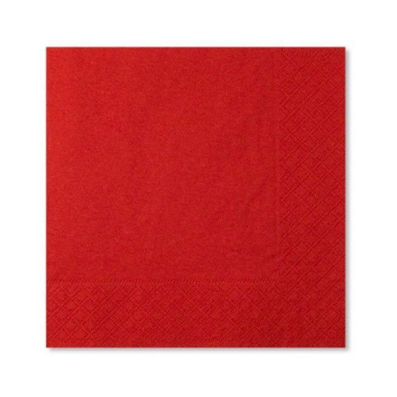TOVAGLIOLI 33X33 PZ.20 CLASSIC ROSSO EAN 8020834303667 INGROSSO TOVAGLIOLI NATALIZI