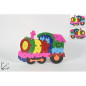 PUZZLE LEGNO GIOCO ITERATTIVO TRENO EAN 8034048461440 INGROSSO GIOCHI IN LEGNO