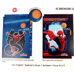 INGROSSO BIGLIETTI SPIDERMAN C/R