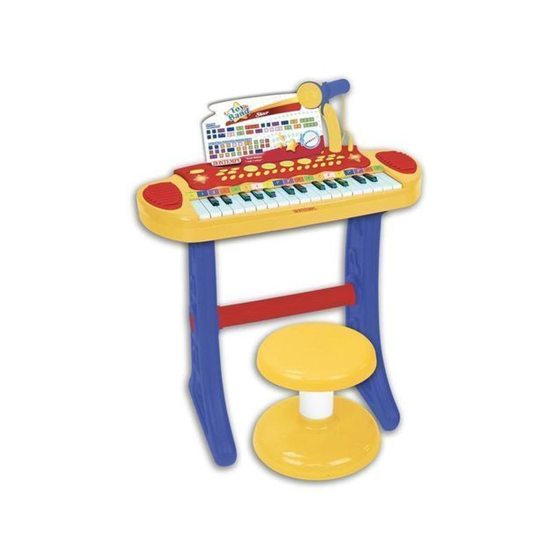 TASTIERA ELETTRONICA 31 TASTI 13 3242 +3 CON USB MICROFONO GAMBE E SGABELLO EAN 0047663336237 INGROSSO PIANOLE E TASTIERE