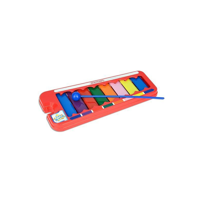 XILOFONO 8 PIASTRINE/NOTE MET. COL. EAN 0047663357157 INGROSSO PIANOLE E TASTIERE