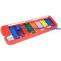 XILOFONO 8 PIASTRINE/NOTE MET. COL. EAN 0047663357157 INGROSSO PIANOLE E TASTIERE