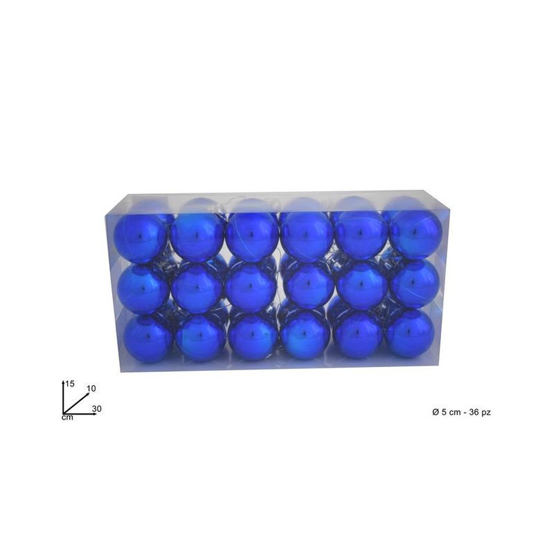 BOX 36 PALLINE 5CM BLU EAN 8033113105227 INGROSSO PALLINE DI NATALE E PUNTALI BOX 36 PALLINE 5CM BLU EAN 8033113105227 INGROSSO PALLINE DI NATALE E PUNTALI