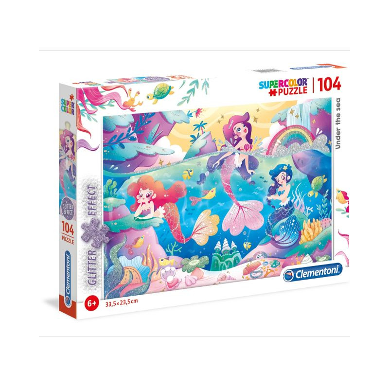 PUZZLE PZ.104 GLITTER UNDER THE SEA