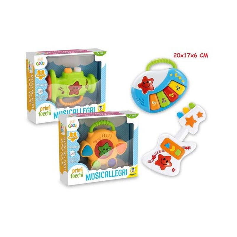 STRUMENTI MUSICALI LUCI E SUONI ASS EAN 8017967658412 INGROSSO GIOCHI PRIMA INFANZIA
