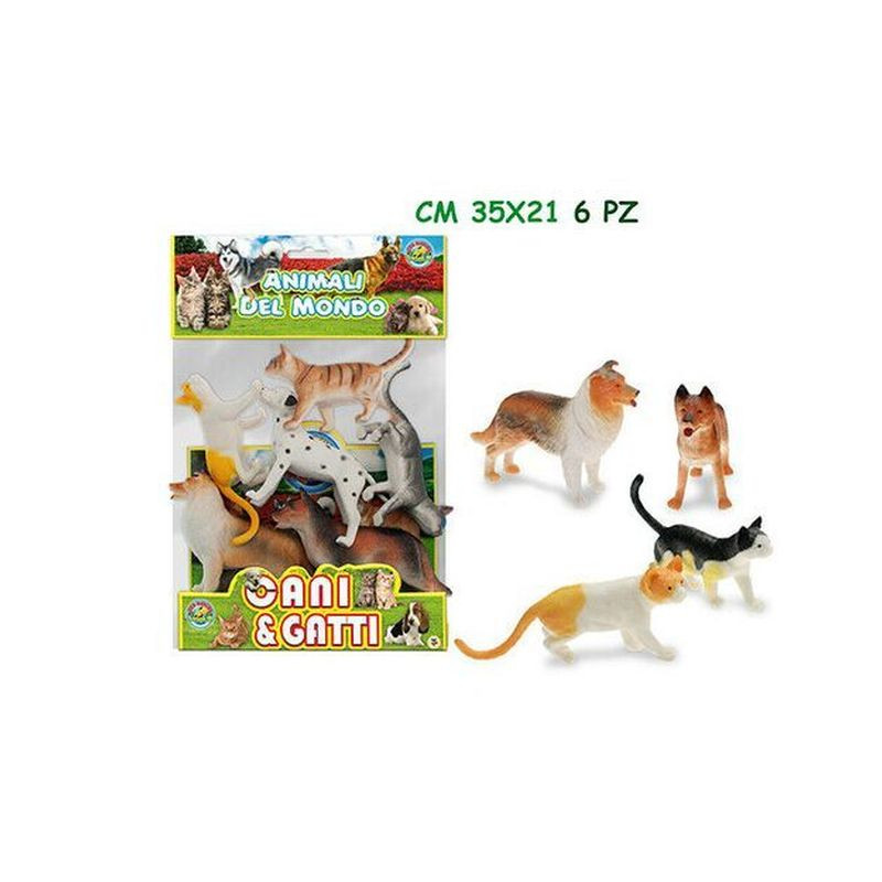 GEO NATURE CANI E GATTI RIGIDI ASS. EAN 8017967706083 INGROSSO BUSTE ANIMALI GIOCATTOLO