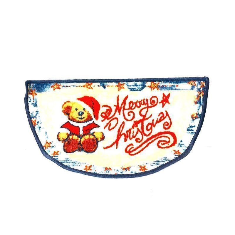 TAPPETO NATALE MEZZALUNA TABA 40X70CM EAN 8056093269659 INGROSSO TAPPETI NATALIZI