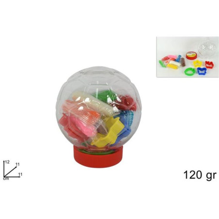 PLASTILINA 120 GR CONTENITORE PALLA EAN 8034048498507 INGROSSO PASTA PER MODELLARE DIDO