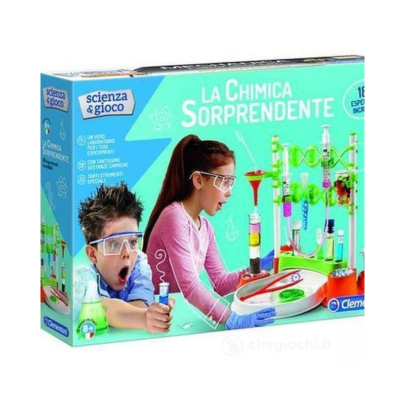 LA CHIMICA SORPRENDENTE - CLEMENTONI EAN 8005125191093 INGROSSO SCIENZA E GIOCO CLEMENTONI