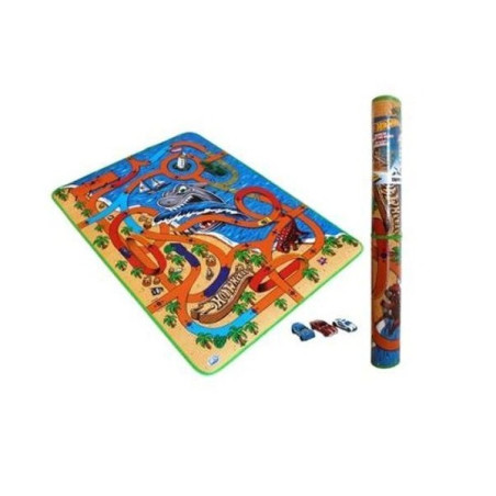 HOT WHEELS TAPPETONE 90X120 C/1 AUTO EAN 8017293420295 INGROSSO TAPPETI SEDIE PER BAMBINI