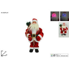 INGROSSO BABBO NATALE 40CM C/MOV