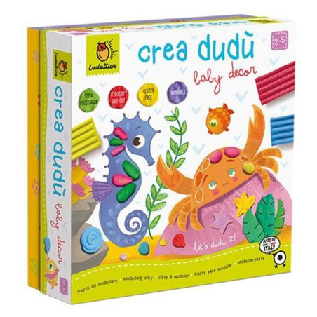 LUDATTICA CREA DUDU' - DECORIAMO CON EAN 8057158621221 INGROSSO GIOCHI CREATIVI