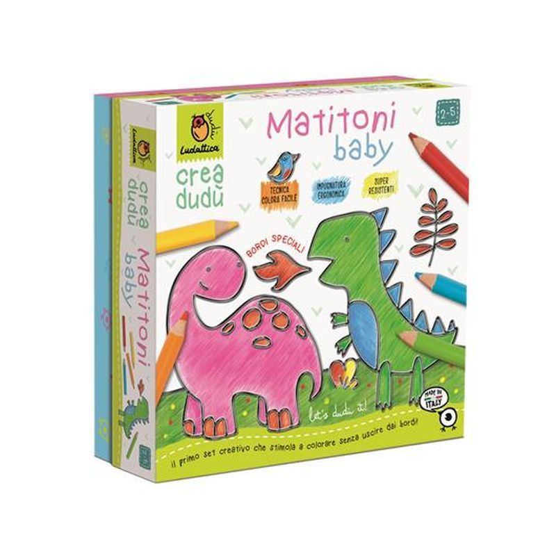 LUDATTICA CREA DUDU' - MATITONI BABY EAN 8057158621573 INGROSSO GIOCHI CREATIVI