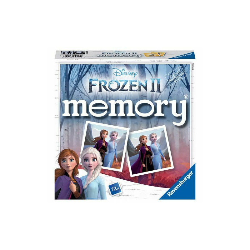 MEMORY FROZEN 2 +4 ANNI RAVENSBURGER EAN 4005556243150 INGROSSO GIOCHI DI SOCIETA