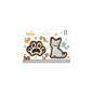 SET 2 TAGLIAPASTA GATTO E IMPRONTA IN PL EAN 8024622069919 INGROSSO UTENSILI PER CUCINA