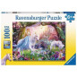 PUZZLE 100 PZ XXL UNICORNO MAGICO + 6 AN NI EAN 4005556128877 INGROSSO PUZZLE CLASSICI