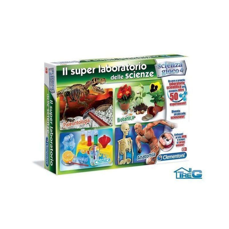 IL SUPER LABORATORIO DELLE SCIENZE 45X31X7CM EAN 8005125131945 INGROSSO SCIENZA E GIOCO CLEMENTONI